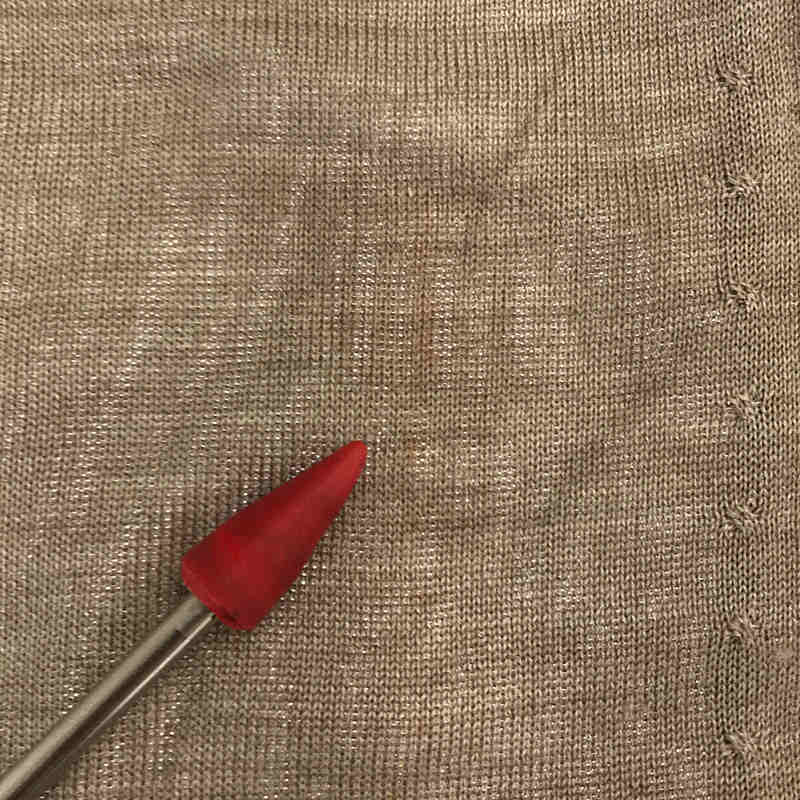 JUNYA WATANABE COMME des GARCONS / ジュンヤワタナベ シルク Vネック ドルマンスリーブニット