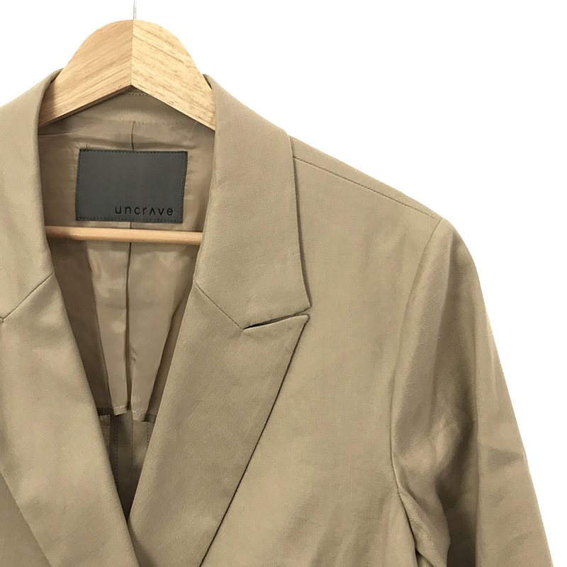 uncrave / アンクレイヴ ダブルテーラードジャケット