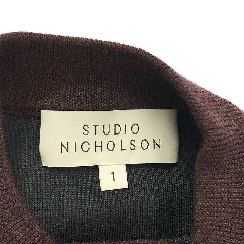 Studio Nicholson / スタジオニコルソン MUSE de Deuxieme Classe取扱  WHEELER CREW NECK KNIT ニット