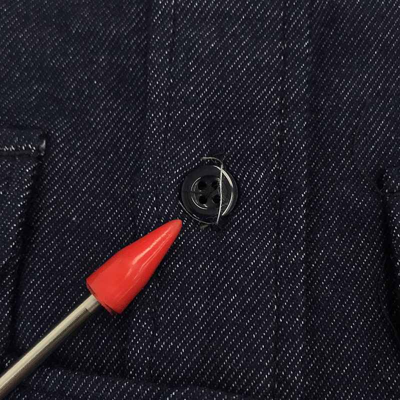 Engineered Garments / エンジニアドガーメンツ Banded Collar Shirt / デニムライク フランネル バンドカラーシャツ