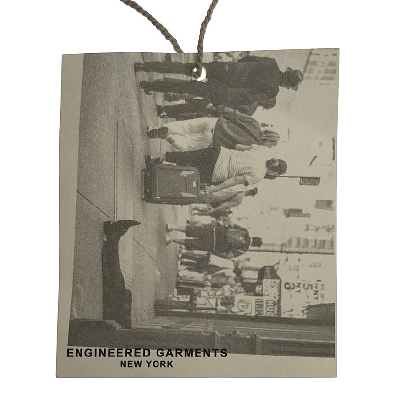 Engineered Garments / エンジニアドガーメンツ Banded Collar Shirt / デニムライク フランネル バンドカラーシャツ