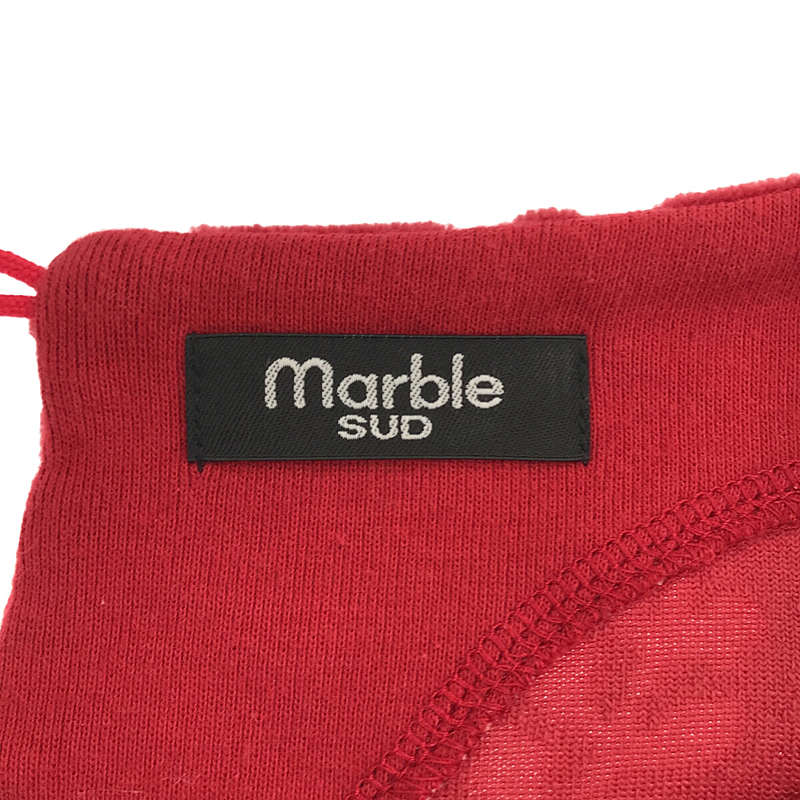 marble SUD / マーブルシュッド ベロア ジャガード キンモクセイ ワンピース