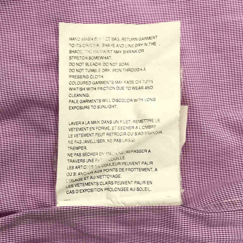 COMME des GARCONS HOMME / コムデギャルソンオム コットン スランダードシャツ