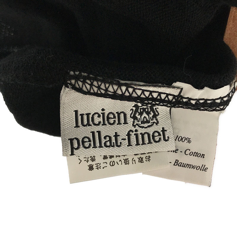 lucien pellat-finet / ルシアンペラフィネ ドクロ スカル 装飾 コットン クルーネックニット カットソー