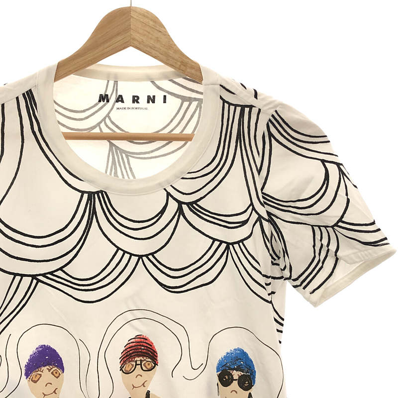 MARNI / マルニ イラスト プリントTシャツ