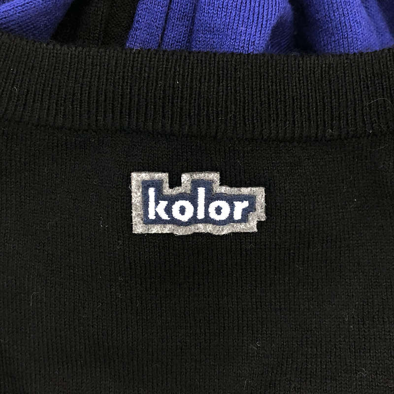 kolor / カラー × adidas / アディダス Sweater バイカラー ニット