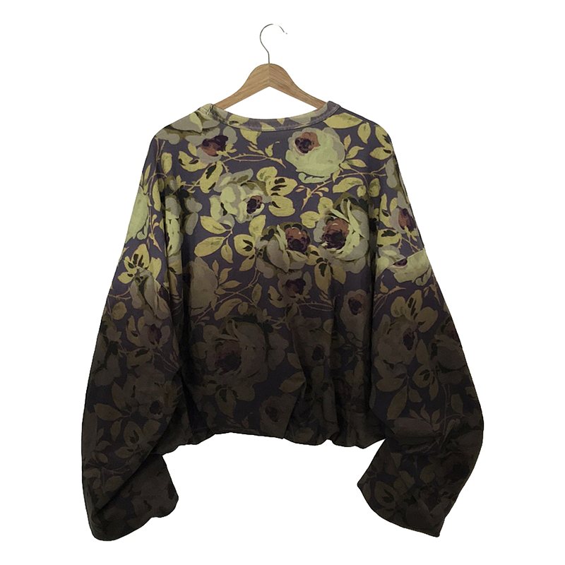 DRIES VAN NOTEN - DRIES VAN NOTEN / ドリスヴァンノッテン | 総柄 フラワー ワイド スウェット プルオーバー | XS | マルチカラー | レディース DRIES VAN NOTEN / ドリスヴァンノッテン | 総柄 フラワー