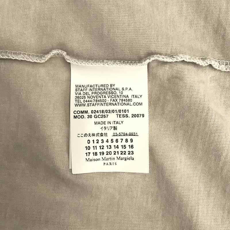 Maison Martin Margiela / メゾンマルタンマルジェラ ここのえ コットン Tシャツ カットソー