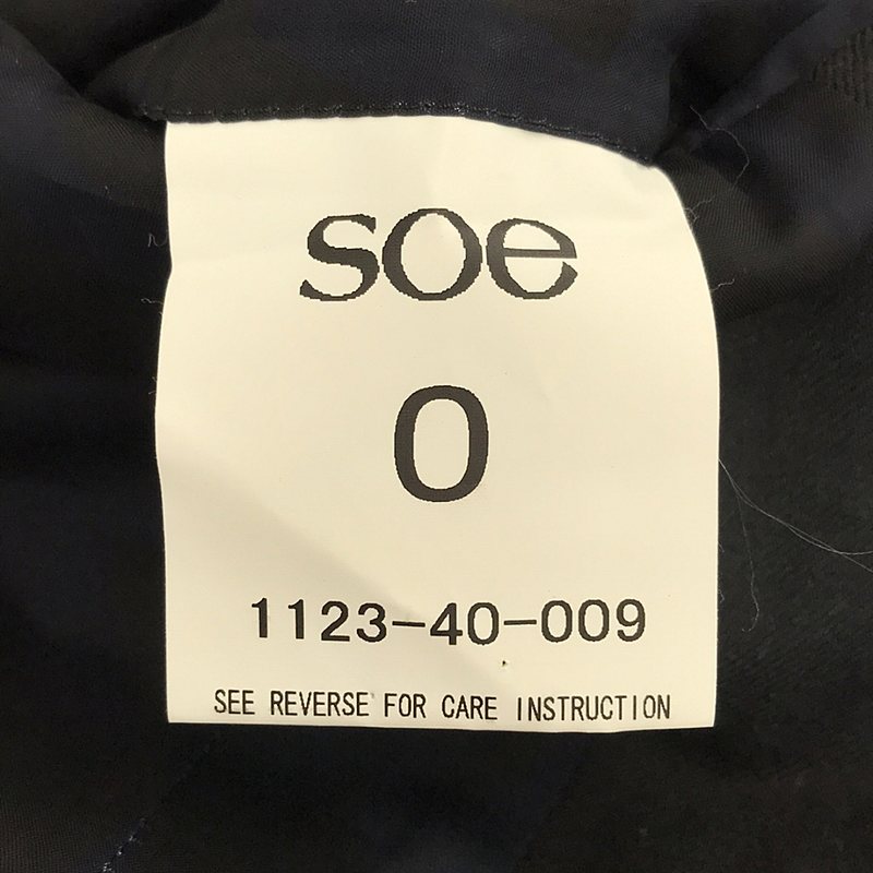 SOE / ソーイ セットアップ 迷彩 カモ 2B テーラードジャケット / スラックスパンツ