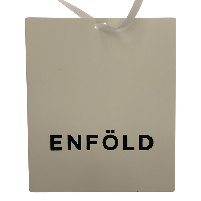 ENFOLD / エンフォルド ハイネック リブニットプルオーバー