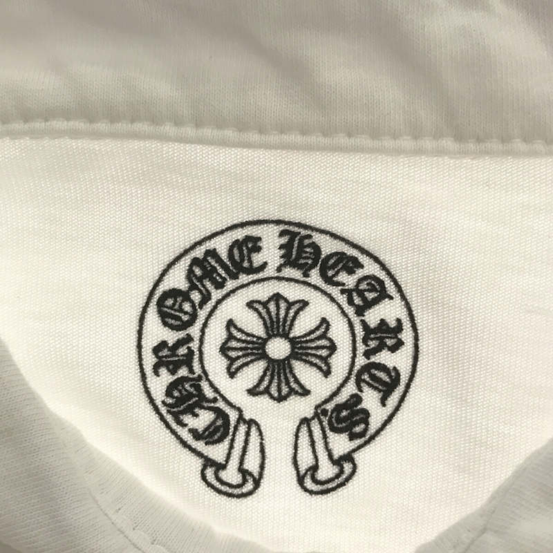 CHROME HEARTS / クロムハーツ クロスボタン ホースシュー コットン ポロシャツ