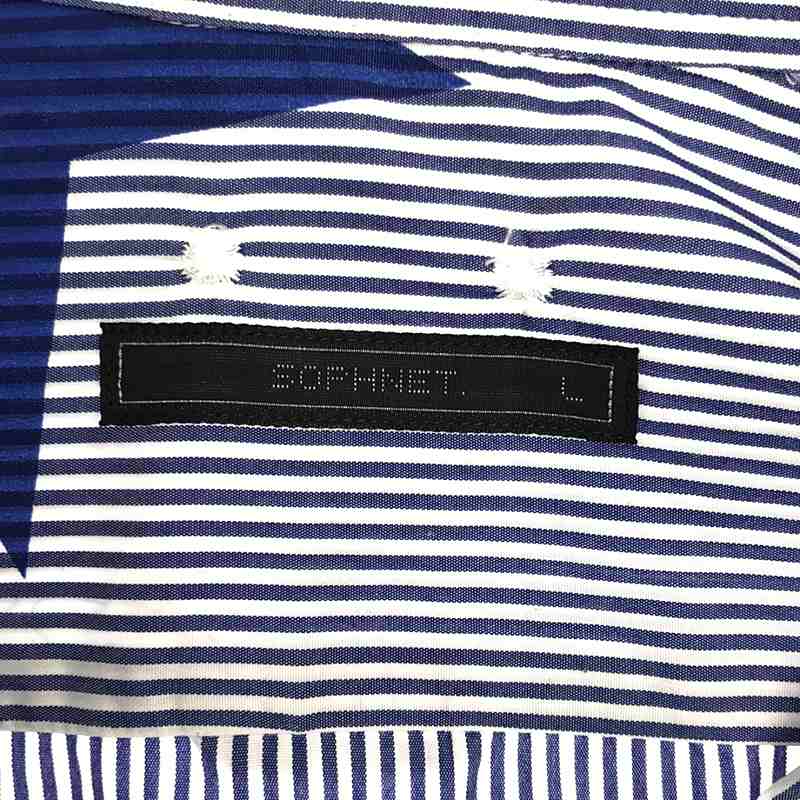 SOPHNET. / ソフネット スター ストライプ ボタンダウンシャツ