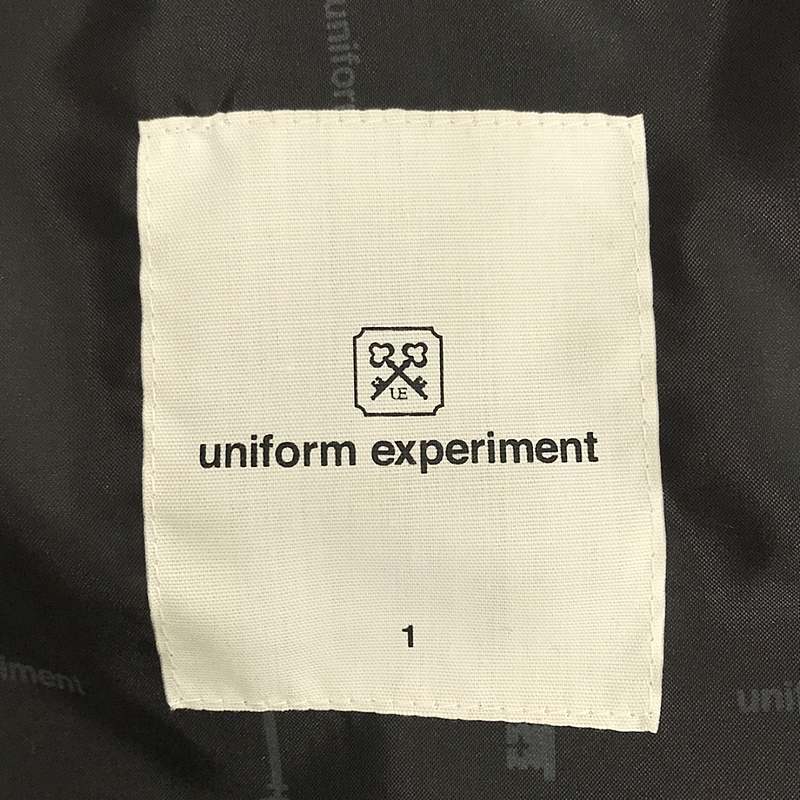 uniform experiment / ユニフォームエクスペリメント 毛皮転写プリント ダウンベスト / 総裏地