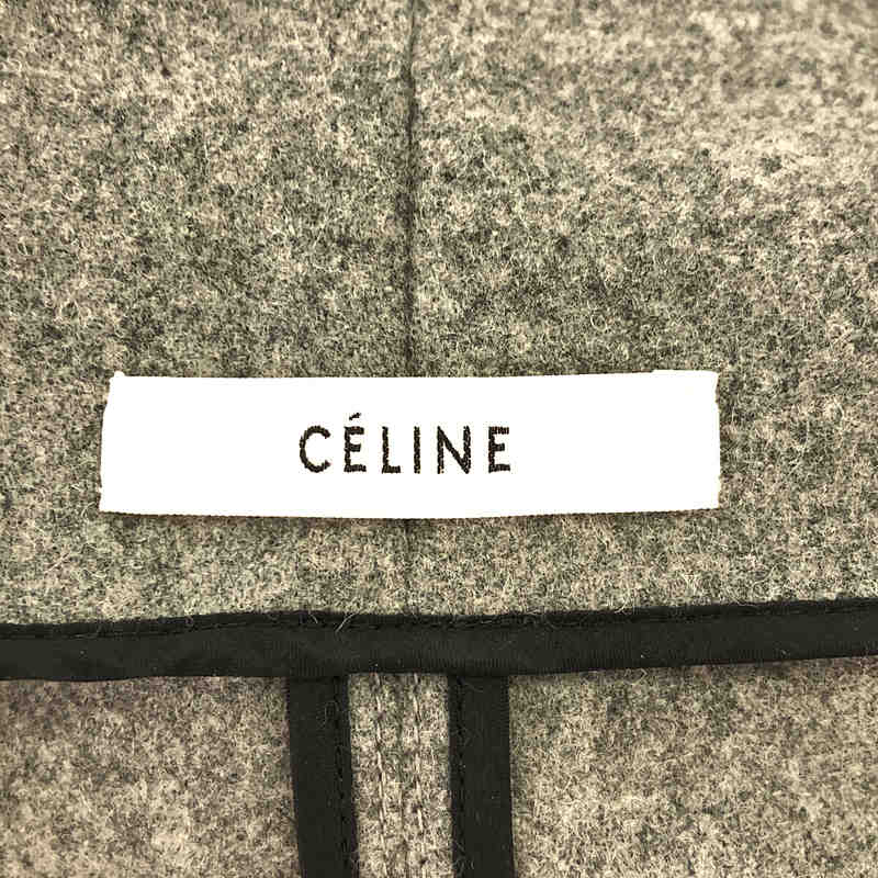 CELINE / セリーヌ フィービー期 ウール ジップネック プルオーバー トップス