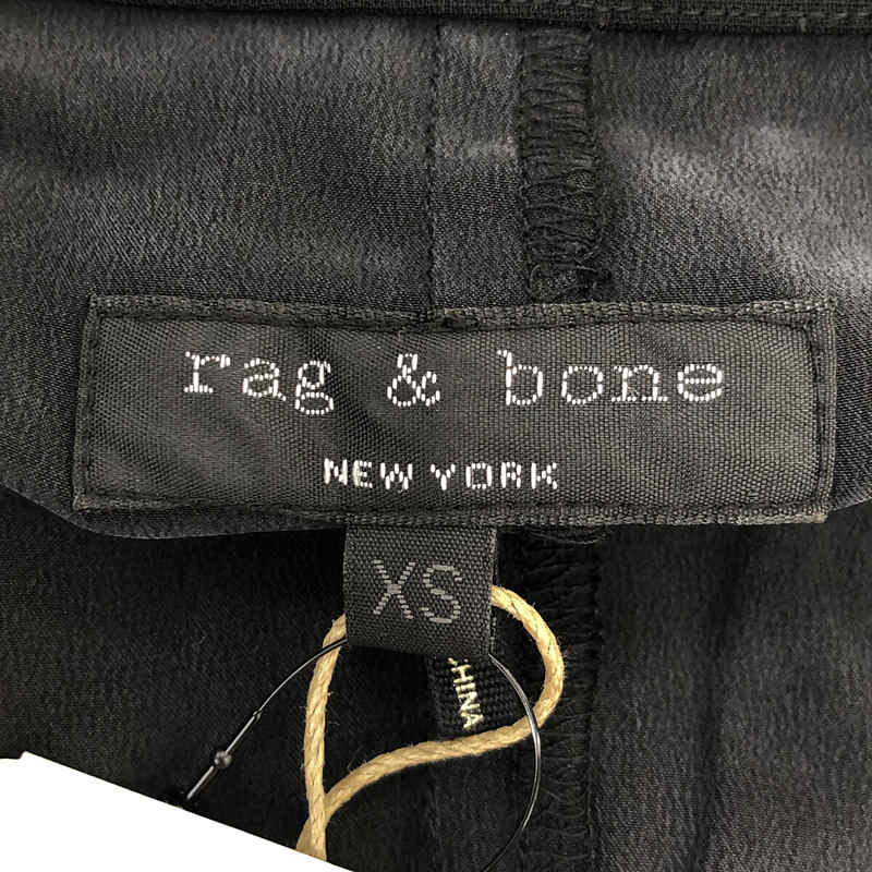 rag & bone / ラグアンドボーン 異素材 切替 エンブロイダリー レース ポケット ブラウス