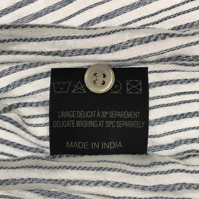 ISABEL MARANT ETOILE / イザベルマランエトワール コットンガーゼ ストライプ プルオーバーシャツ