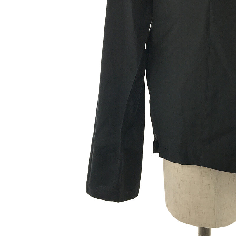 EMPORIO ARMANI / エンポリオアルマーニ コットン ノーカラー ジャケット