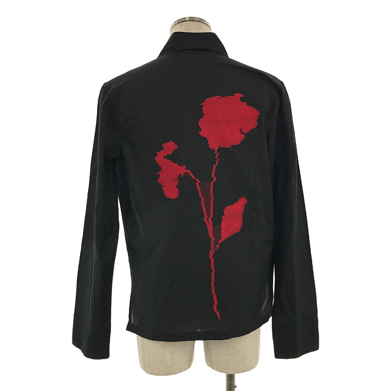 EMPORIO ARMANI / エンポリオアルマーニ コットン ノーカラー ジャケット