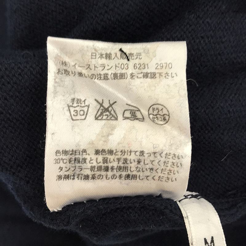 MAISON KITSUNE / メゾンキツネ コットン ワッペン メタルボタン クルーネックカーディガン