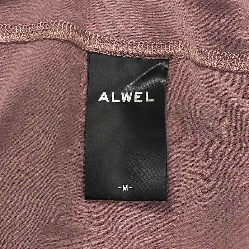 ALWEL / オルウェル LONG SLEEVE ROLL NECK T ロングスリーブ ロールネック Tシャツ