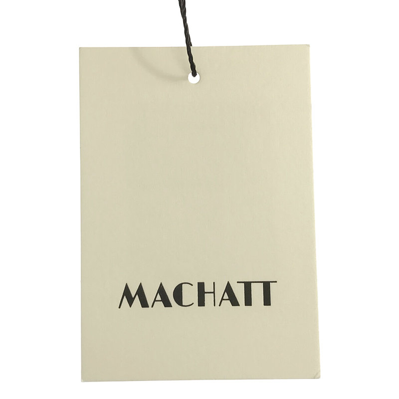 MACHATT / マチャット クーマラムウールブースター ベアトップ