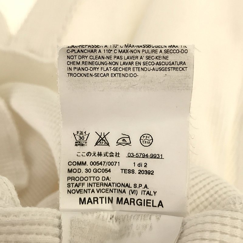 Martin Margiela / マルタンマルジェラ ここのえ コットン サーマル ポロシャツ カットソー