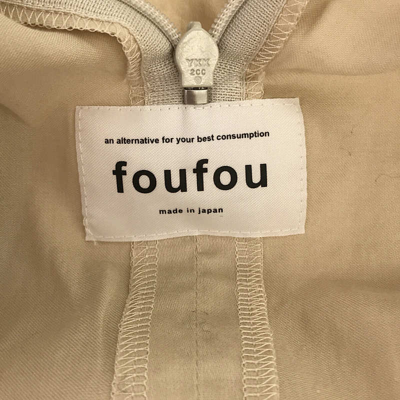 foufou / フーフー high neck dress shirts ハイネック ドレスシャツ