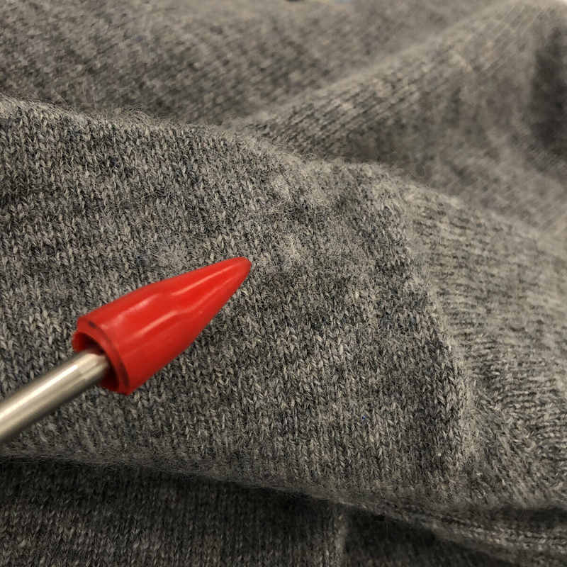 QUEENE and BELLE / クイーンアンドベル cashmere 100％ / カシミヤ スマイル クルーネック ニット