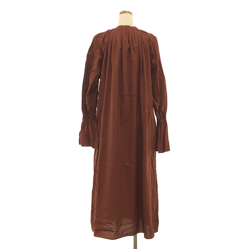 6(ROKU) BEAUTY&YOUTH / ロクビューティーアンドユース COTTON VOLUME ONE PIECE / コットン ボリューム ワンピース