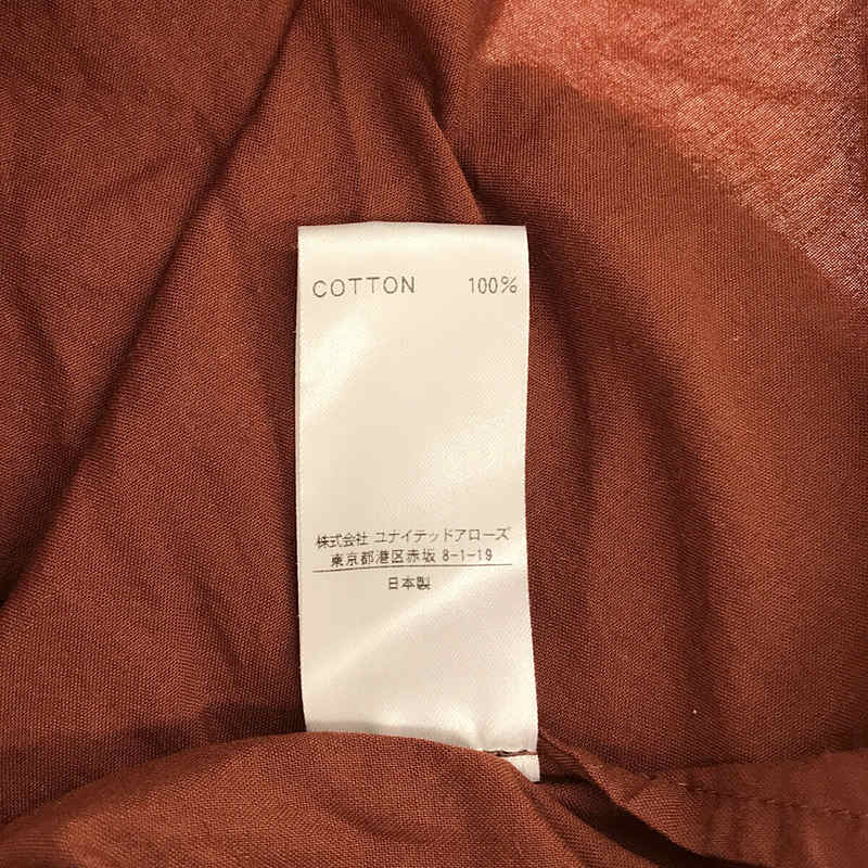 6(ROKU) BEAUTY&YOUTH / ロクビューティーアンドユース COTTON VOLUME ONE PIECE / コットン ボリューム ワンピース