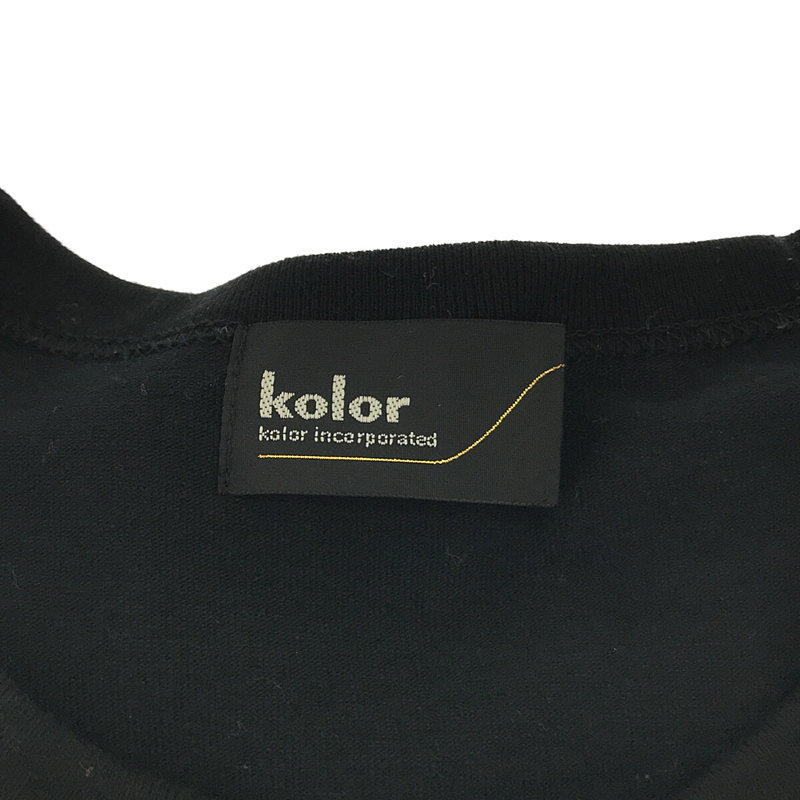 kolor / カラー アインシュタイン ハード天竺 プリント Tシャツ