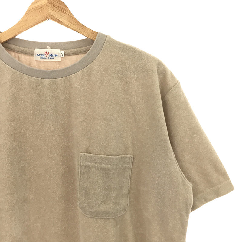 Arvor Maree / アルボーマレー PILE POCKET TEE / パイル ポケット Tシャツ