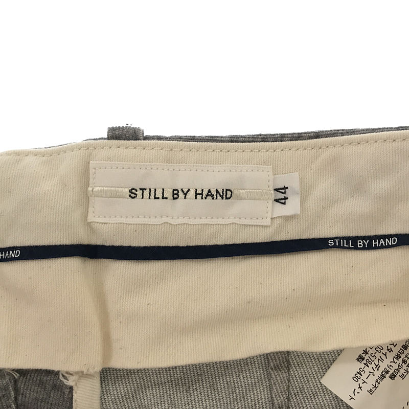 STILL BY HAND / スティルバイハンド アンクルカット コーデュロイ パンツ