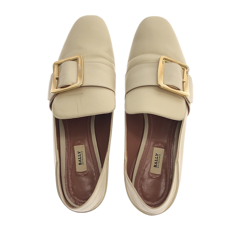 BALLY / バリー バックルベルトローファー モカシン