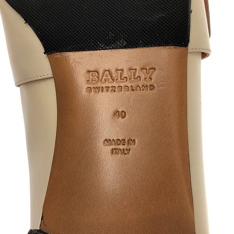 BALLY / バリー バックルベルトローファー モカシン