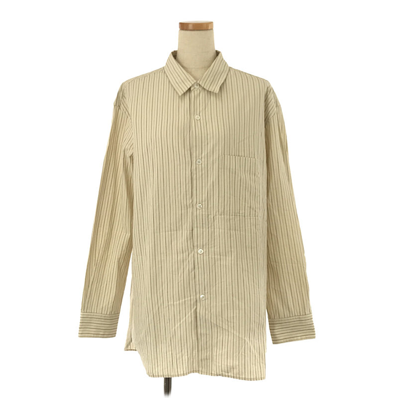 LIGHT COTTON PYJAMA SHIRT マオカラー パジャマシャツ | ブランド古着