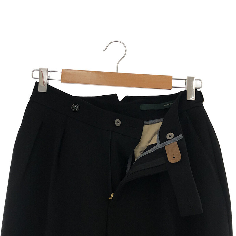 BERWICH / ベルウィッチ アジャスター 2タック スラックスパンツ