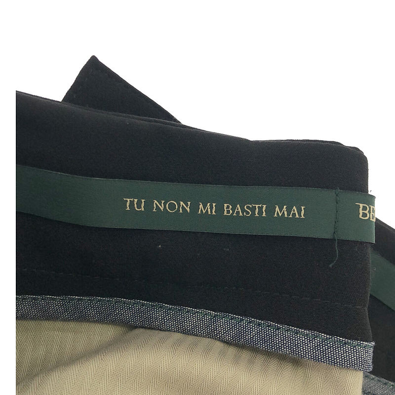 BERWICH / ベルウィッチ アジャスター 2タック スラックスパンツ