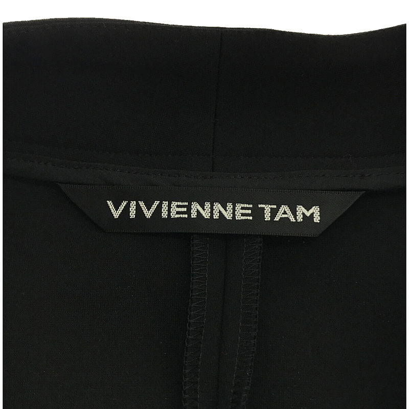 VIVIENNE TAM / ヴィヴィアンタム ノーカラー 刺繍 ジャケット