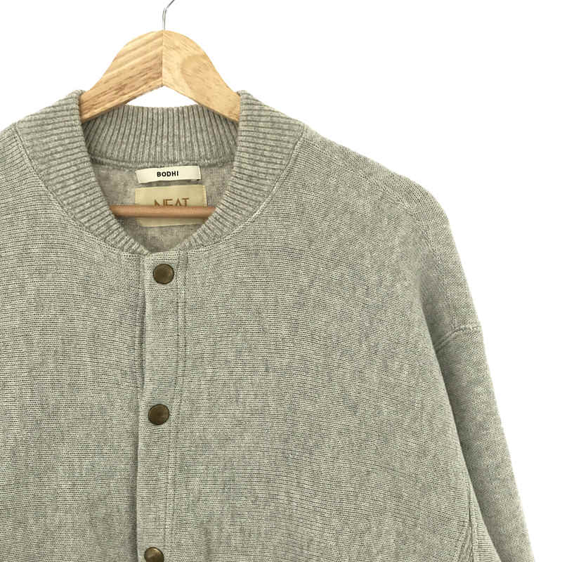 NEAT / ニート SNAP CARDIGAN / カシミヤ100% スナップ ニット NEAT / ニート SNAP CARDIGAN / カシミヤ100% スナップ ニット