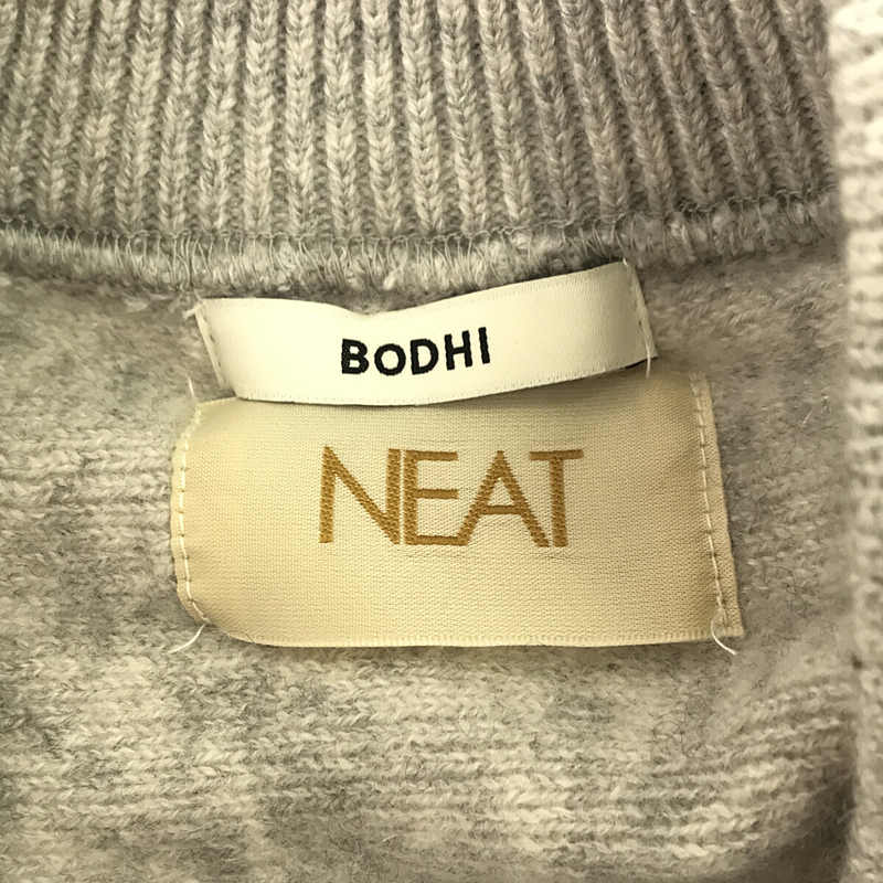 BODHI / ボーディ × NEAT / ニート SNAP CARDIGAN / カシミヤ100% スナップ ニットカーディガン