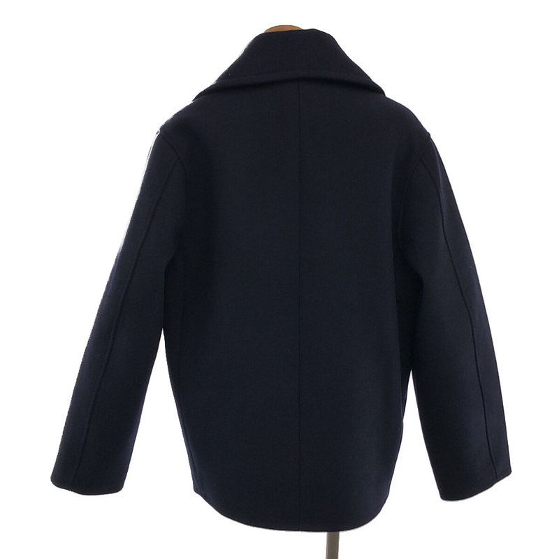 Studio Nicholson / スタジオニコルソン MANTECO社 WOOL FABRIC PEA COAT / ウールメルトン ピーコート