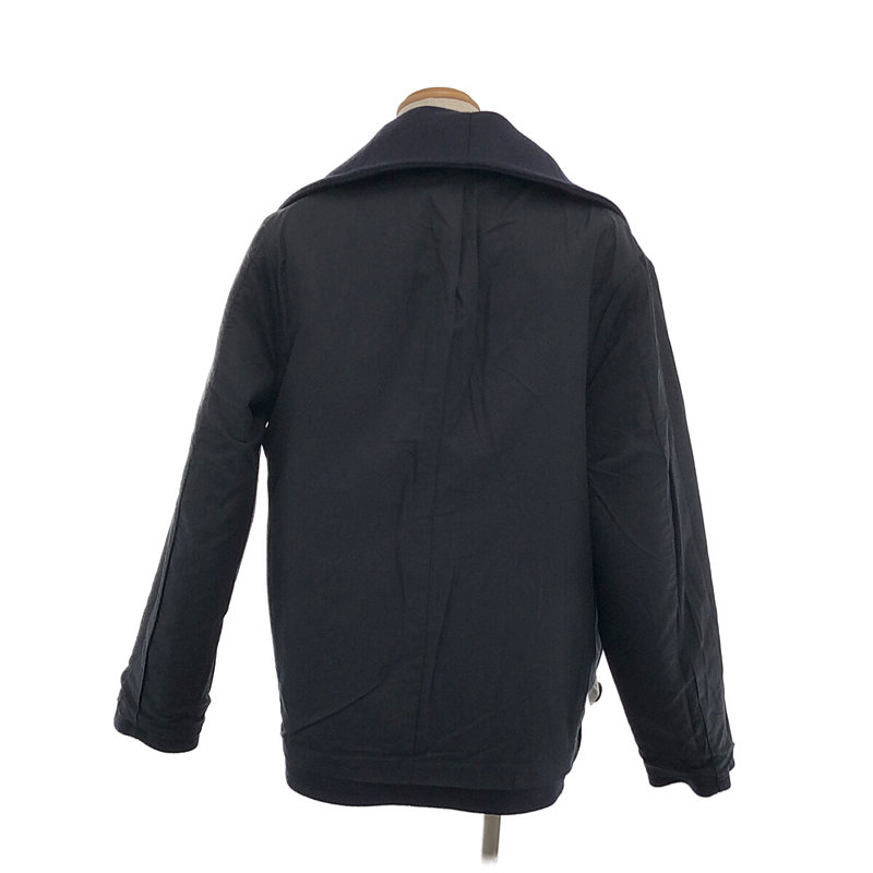 Studio Nicholson / スタジオニコルソン MANTECO社 WOOL FABRIC PEA COAT / ウールメルトン ピーコート