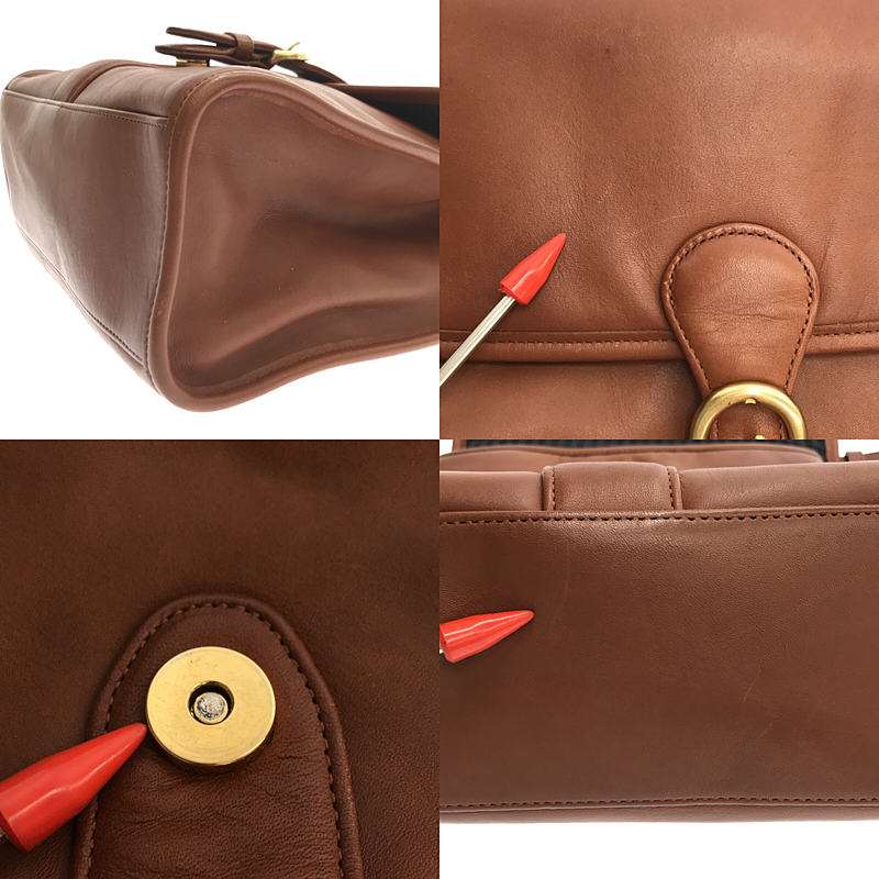 COACH / コーチ OLD COACH レザーショルダーバッグ