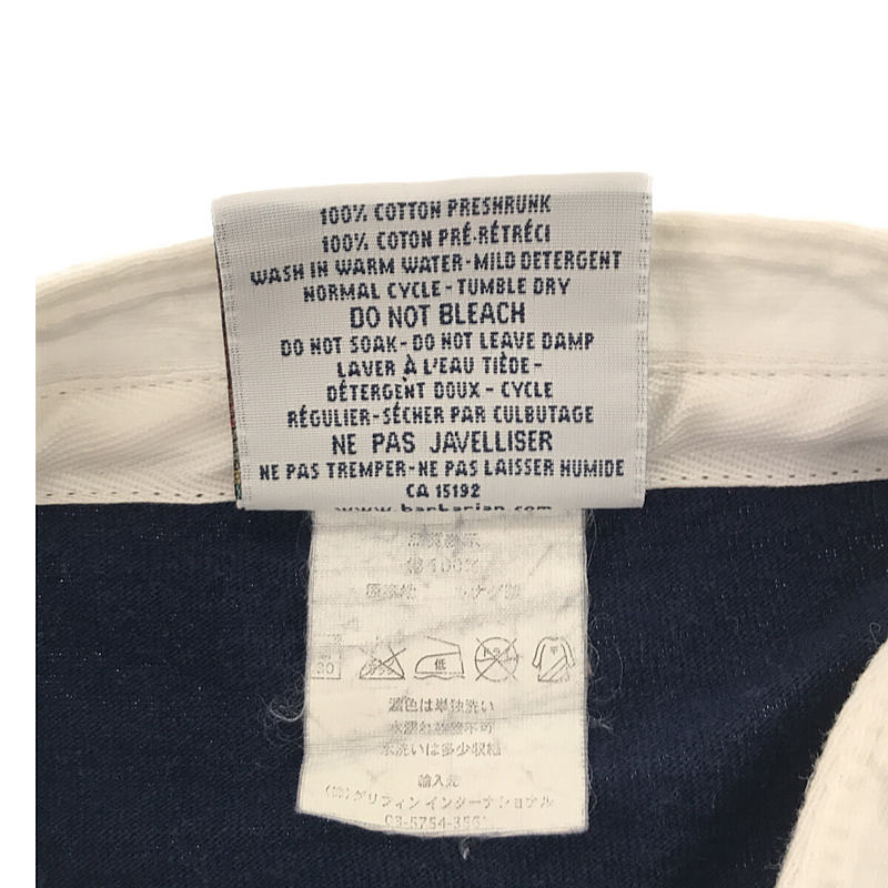 BARBARIAN / バーバリアン ヘンリーネック ラガーシャツ