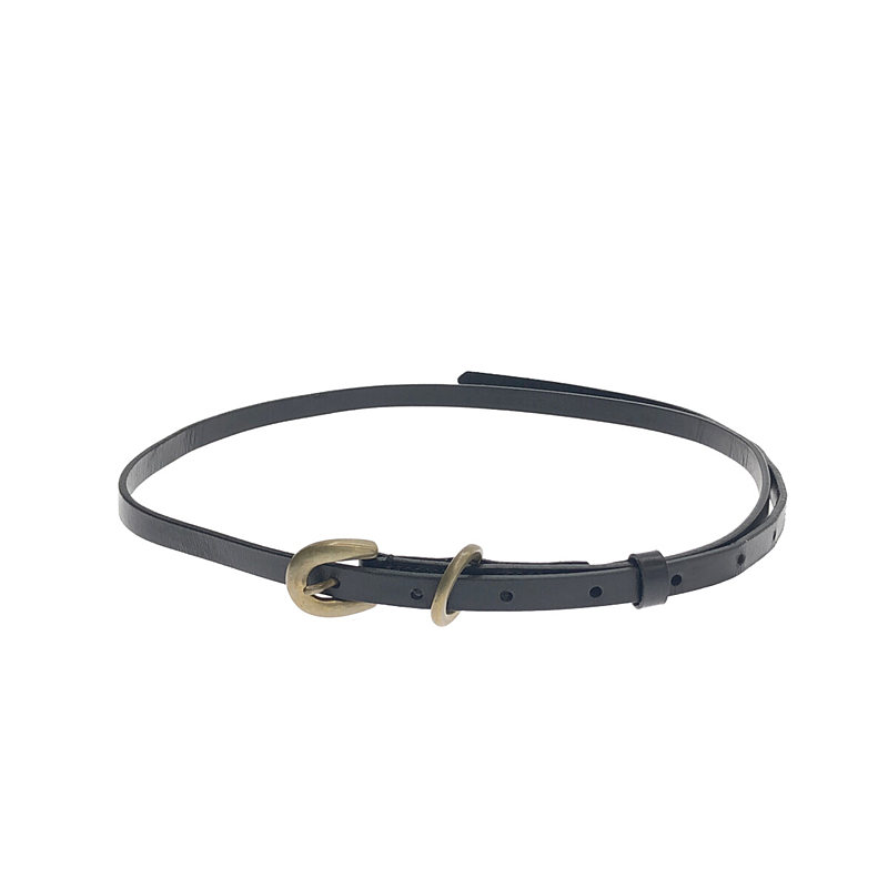 LEATHER NARROW BELT / レザー ナローベルト | ブランド古着の LEATHER NARROW BELT / レザー ナローベルト | ブランド古着の