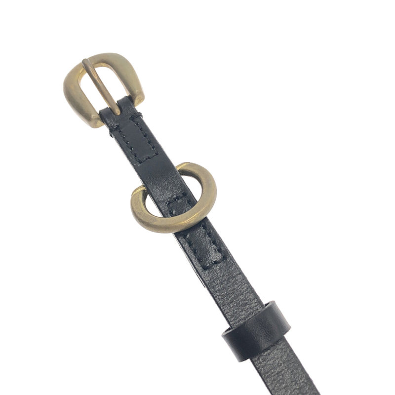 LEATHER NARROW BELT / レザー ナローベルト | ブランド古着の LEATHER NARROW BELT / レザー ナローベルト | ブランド古着の