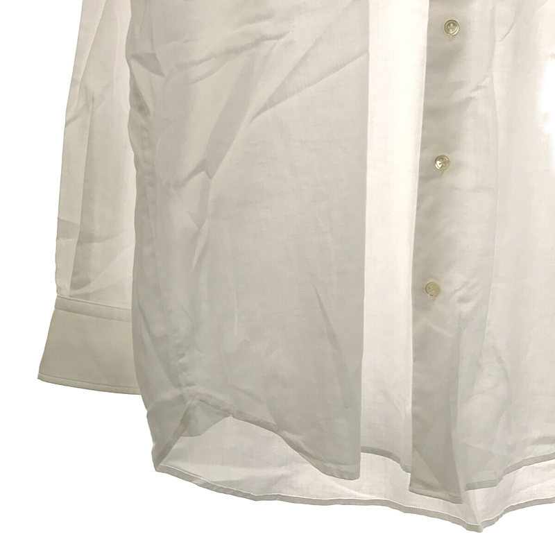 ANSNAM / アンスナム コットン レギュラーカラーシャツ