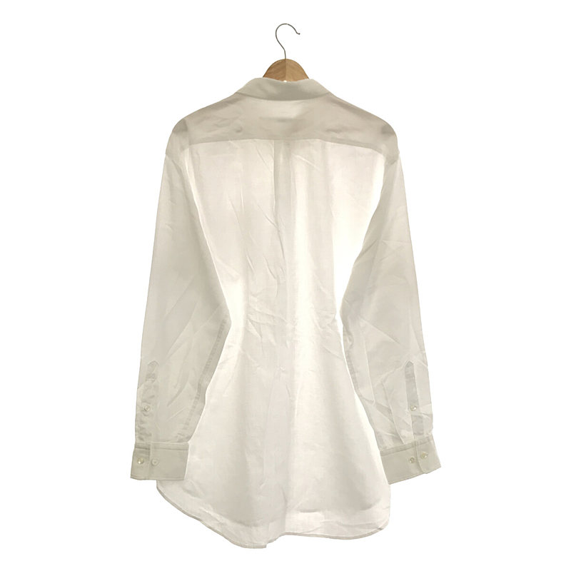 ANSNAM / アンスナム コットン レギュラーカラーシャツ