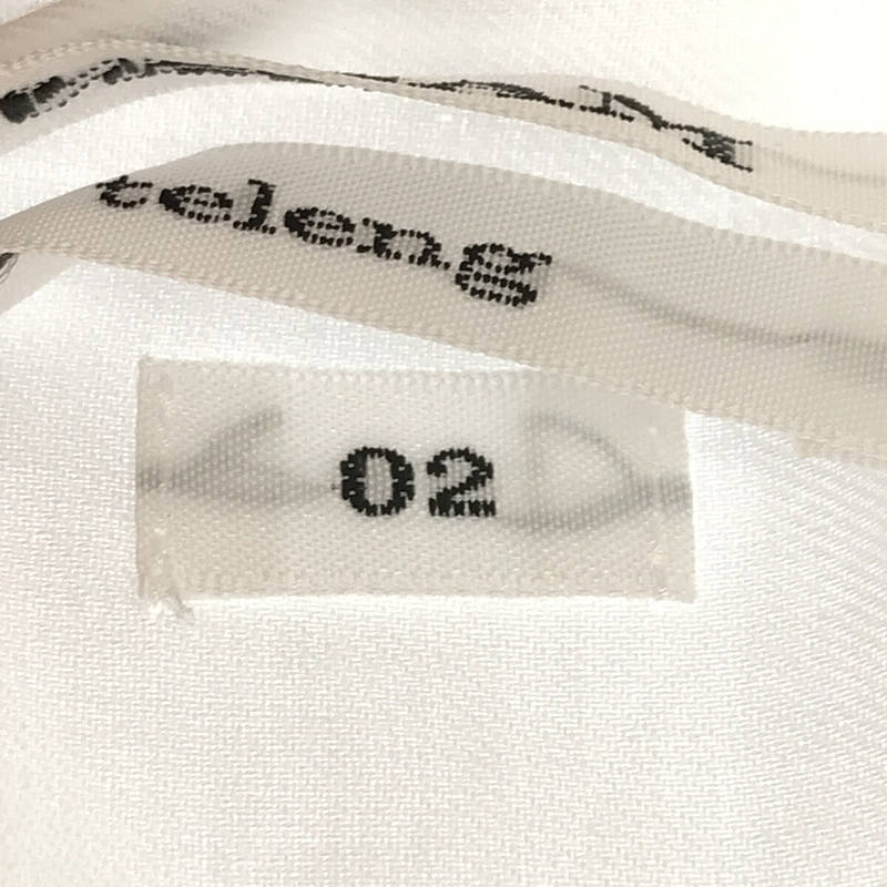 ANSNAM / アンスナム コットン レギュラーカラーシャツ